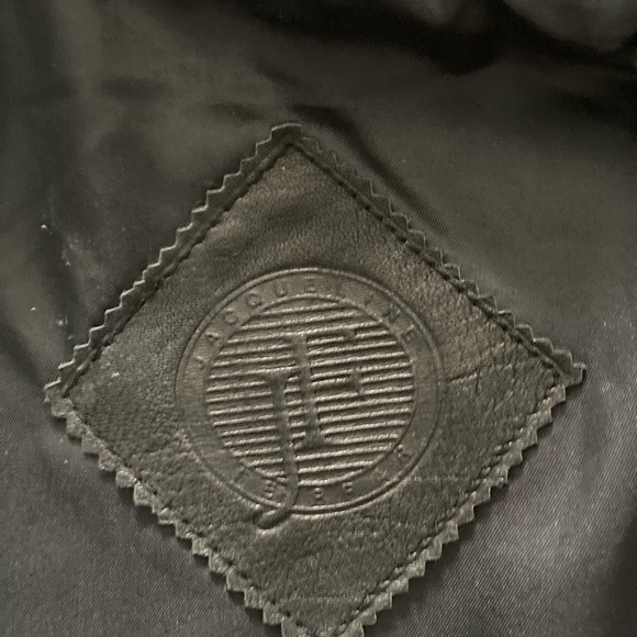 Leather motorcycle jacket - Picture 1 of 3